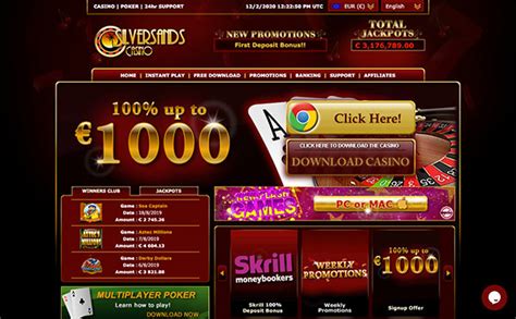 Silversands Mobile Casino Coupons